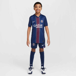 NIKE JR PSG 25-26 HOME JERSEY MIDNIGHT NAVY/WHITE