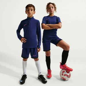 NIKE JR ACADEMY25 SHORT BLUE VOID/BLACK
