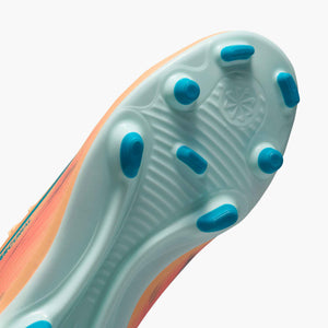 NIKE JR ZM SUPERFLY 10 CLUB FG MBAPPE MELON TINT/IGLOO