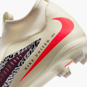 NIKE JR PHANTOM 6 HIGH ACADEMY FG UNITED BURGUNDY CRUSH