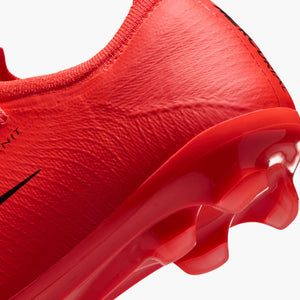 NIKE JR ZM VAPOR 17 PRO FG BRIGHT CRIMSON/BLUR