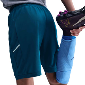 NIKE JR MBAPPE DRI-FIT SHORT GREEN ABYSS/IGLOO