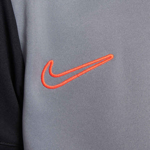 NIKE JR ACADEMY25 SS TOP COOL GREY/BLACK