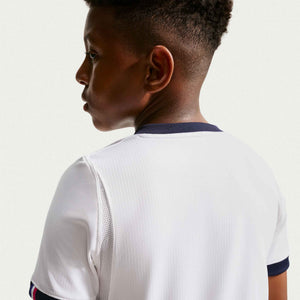 NIKE JR PSG 26-27 AWAY JERSEY WHITE/COLLEGE NAVY
