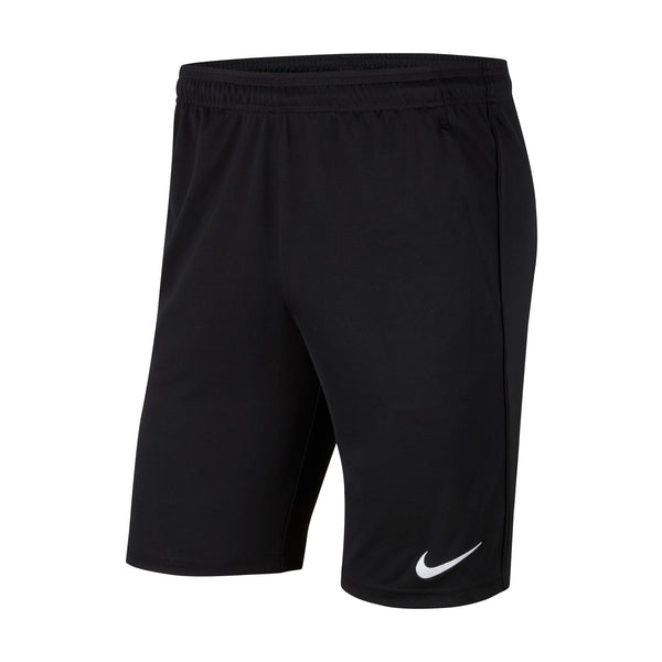 NIKE PARK20 KNIT SHORT BLACK ZIP POCKETS