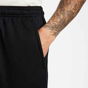 NIKE PARK20 KNIT SHORT BLACK ZIP POCKETS