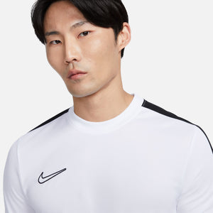 NIKE DRY-FIT ACADEMY23 SS TOP WHITE/BLACK