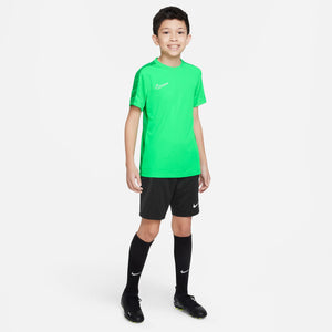 NIKE DRY-FIT ACADEMY23 SS TOP GREEN SPARK/WHITE
