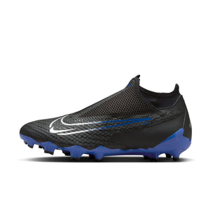 NIKE PHANTOM GX ACADEMY DF FG BLACK/CHROME/HYPER ROYAL