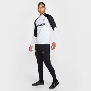 NIKE CHELSEA 23-24 DRILL TOP WHITE/CLUB GOLD