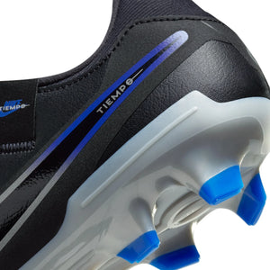 NIKE TIEMPO LEGEND 10 ACADEMY FG BLACK/CHROME/HYPER ROYAL