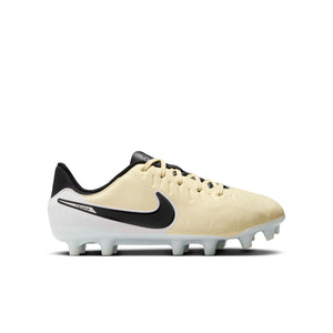 NIKE JR TIEMPO LEGEND 10 ACADEMY FG LEMONADE/BLACK/METALLIC GOLD