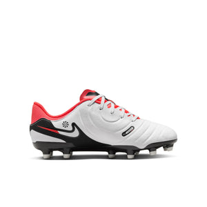 NIKE JR TIEMPO LEGEND 10 ACADEMY FG WHITE/BLACK/BRIGHT CRIMSON