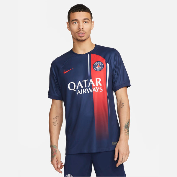NIKE PSG 23-24 HOME JERSEY MIDNIGHT NAVY/RED