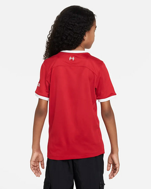 NIKE JR LIVERPOOL 23-24 HOME JERSEY GYM RED/WHITE