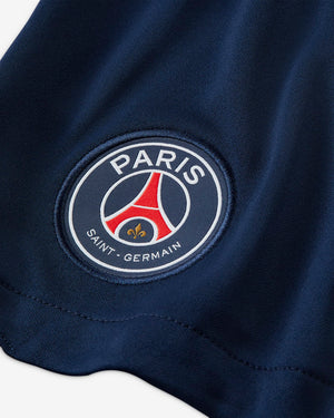 NIKE JR PSG 23-24 HOME SHORT MIDNIGHT NAVY/RED