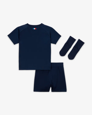 NIKE JR PSG 23-24 INF HOME KIT MIDNIGHT NAVY/RED