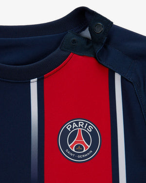 NIKE JR PSG 23-24 INF HOME KIT MIDNIGHT NAVY/RED