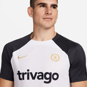 NIKE CHELSEA 23-24 SS TOP WHITE/CLUB GOLD