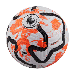 NIKE PREMIER LEAGUE 23-24 FLIGHT BALL WHITE/TOTAL ORANGE/BLACK