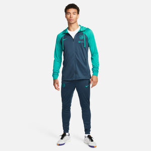 NIKE BARCELONA 23-24 STRIKE HOODED TRACK SUIT THUNDER BLUE