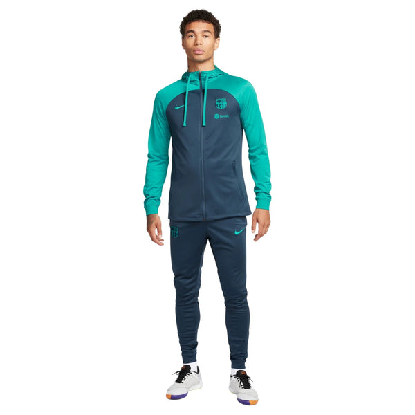 NIKE BARCELONA 23-24 STRIKE HOODED TRACK SUIT THUNDER BLUE