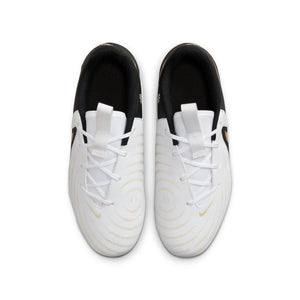 NIKE JR PHANTOM GX ll ACADEMY FG WHITE/BLACK/METALLIC GOLD