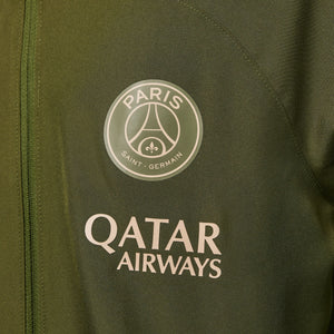 NIKE JR PSG 23-24 TRACKSUIT ROUGH GREEN/HEMP