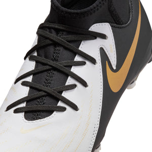 NIKE JR PHANTOM LUNA ll ACADEMY FG WHITE/BLACK/METALLIC GOLD