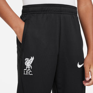 NIKE JR LIVERPOOL 23-24 STRIKE PANT BLACK/WHITE