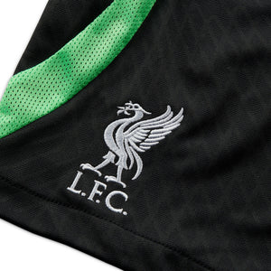 NIKE JR LIVERPOOL 23-24 STRIKE SHORT BLACK/POISON GREEN