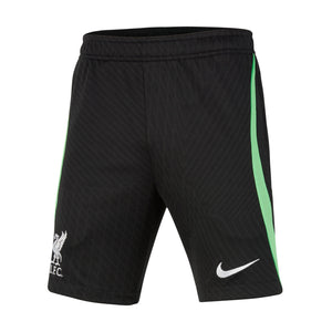 NIKE JR LIVERPOOL 23-24 STRIKE SHORT BLACK/POISON GREEN