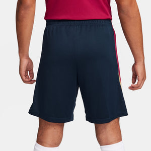 NIKE BARCELONA 23-24 STRIKE SHORT OBSIDIAN/NOBLE RED/CLUB GOLD