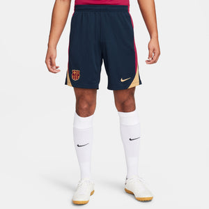 NIKE BARCELONA 23-24 STRIKE SHORT OBSIDIAN/NOBLE RED/CLUB GOLD