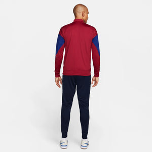 NIKE BARCELONA 23-24 STRIKE TRACKSUIT NOBLE RED/DEEP ROYAL BLUE