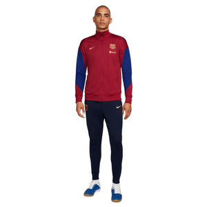 NIKE BARCELONA 23-24 STRIKE TRACKSUIT NOBLE RED/DEEP ROYAL BLUE