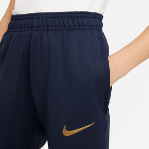 NIKE JR BARCELONA 23-24 STRIKE PANT OBSIDIAN/CLUB GOLD