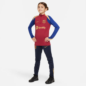 NIKE JR BARCELONA 23-24 STRIKE PANT OBSIDIAN/CLUB GOLD