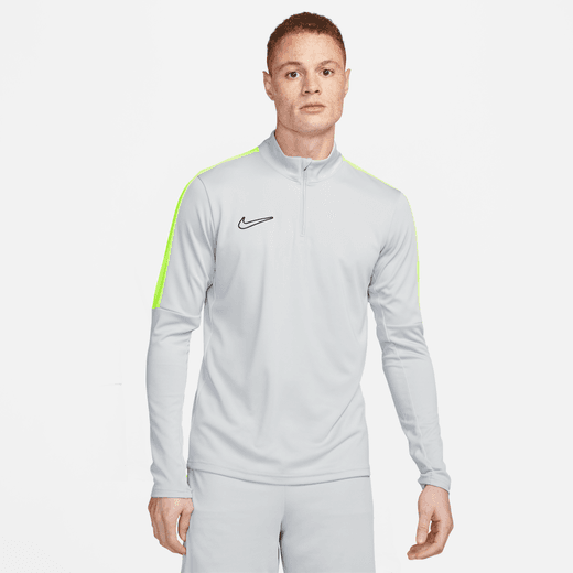 NIKE ACADEMY23 DRILL TOP SILVER/BLACK