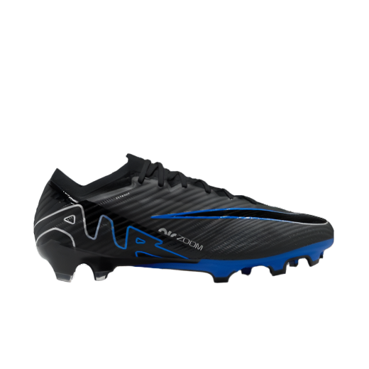 NIKE ZOOM MERCURIAL VAPOR 15 ELITE FG BLACK/CHROME/HYPER ROYAL