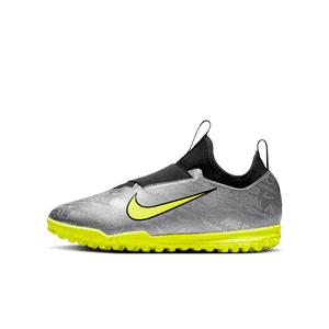 NIKE JR ZOOM MERCURIAL VAPOR ACADEMY 15 TF METALLIC SILVER/VOLT/BLACK