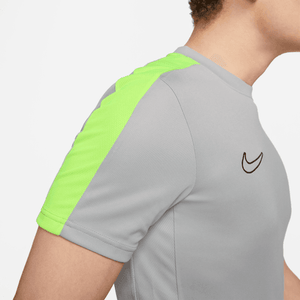 NIKE DRY-FIT ACADEMY23 SS TOP SILVER/BLACK
