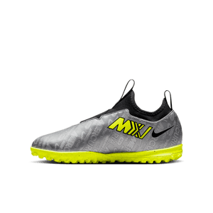 NIKE JR ZOOM MERCURIAL VAPOR ACADEMY 15 TF METALLIC SILVER/VOLT/BLACK