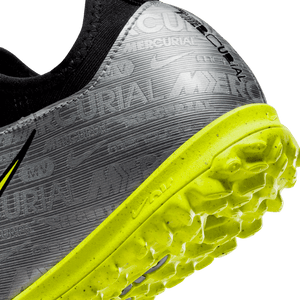 NIKE JR ZOOM MERCURIAL VAPOR ACADEMY 15 TF METALLIC SILVER/VOLT/BLACK