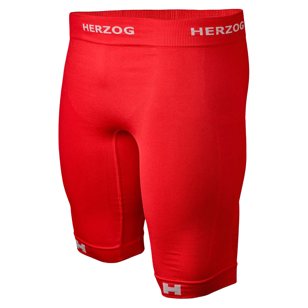 HERZOG PRO COMPRESSION SHORT RED