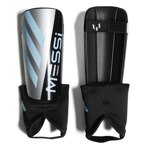 ADI JR MESSI SHINGUARD MATCH SILVER/BLACK/BLUE