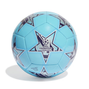 ADI UCL CLUB BALL LONDON BRIGHT CYAN/PURPLE/SILVER