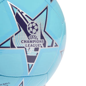 ADI UCL CLUB BALL LONDON BRIGHT CYAN/PURPLE/SILVER