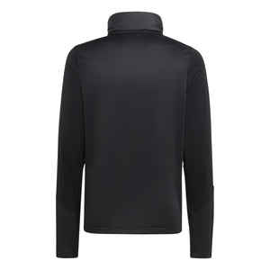 ADI JR TIRO 23 CLUB WINTER TOP BLACK/SILVER