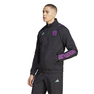 ADI BAYERN 23-24 PRESENTATION JACKET BLACK